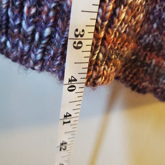 Knox Rose Sz L Long Chunky Knit Button Front Cardigan Sweater Coat Wool Alpaca - Picture 10 of 10